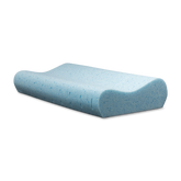 SleepCool Pillow - Contoured Fusion Gel Cooling Memory Foam Pillow